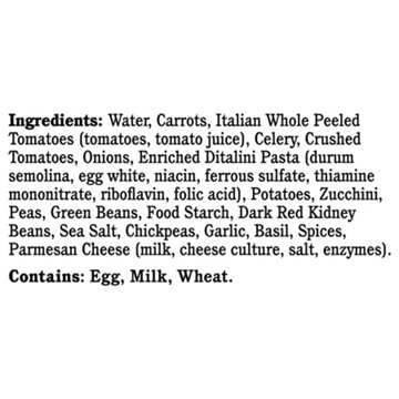 Rao's Italian Style Vegetable Minestrone Simmered Soup