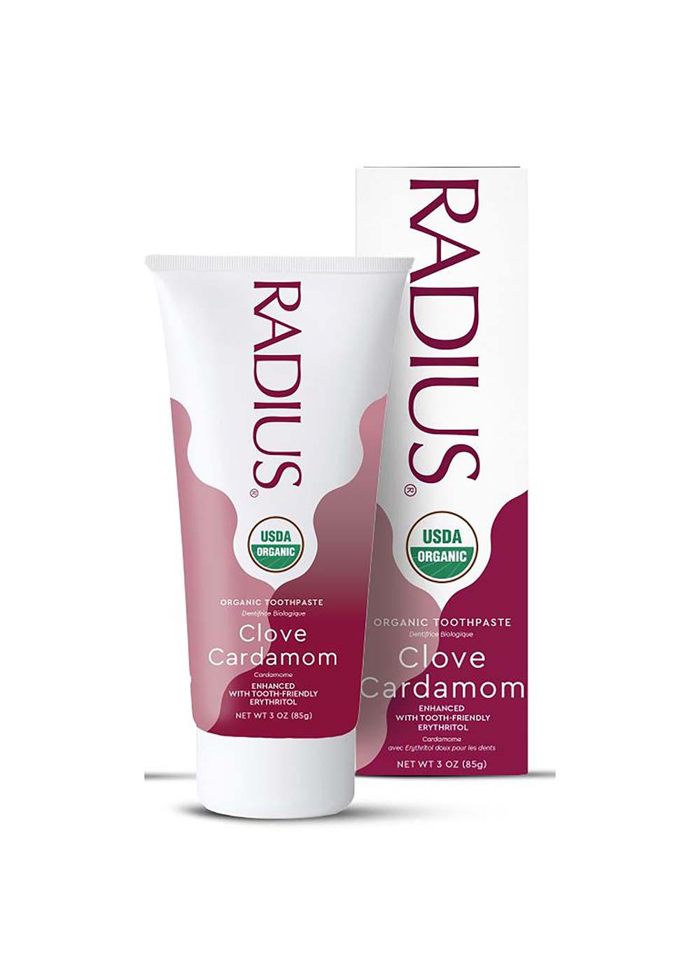 Radius Organic Gel Toothpaste Clove Cardamom Shop Toothpaste at HEB