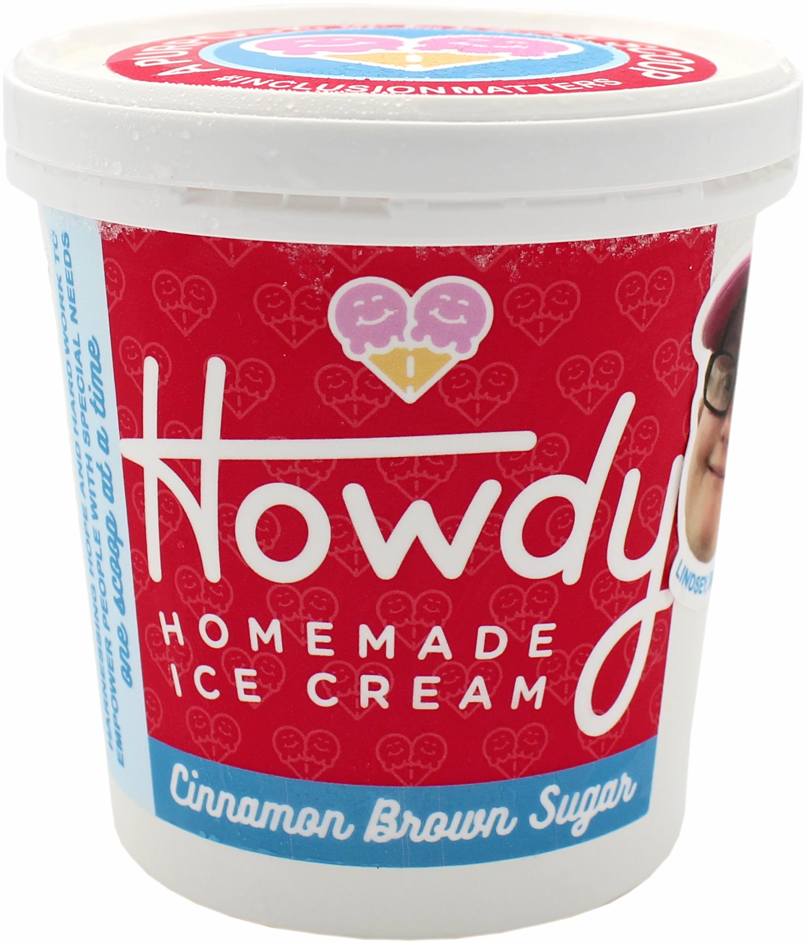 Howdy Homemade Cinnamon Brown Sugar Ice Cream Shop Ice Cream at HEB