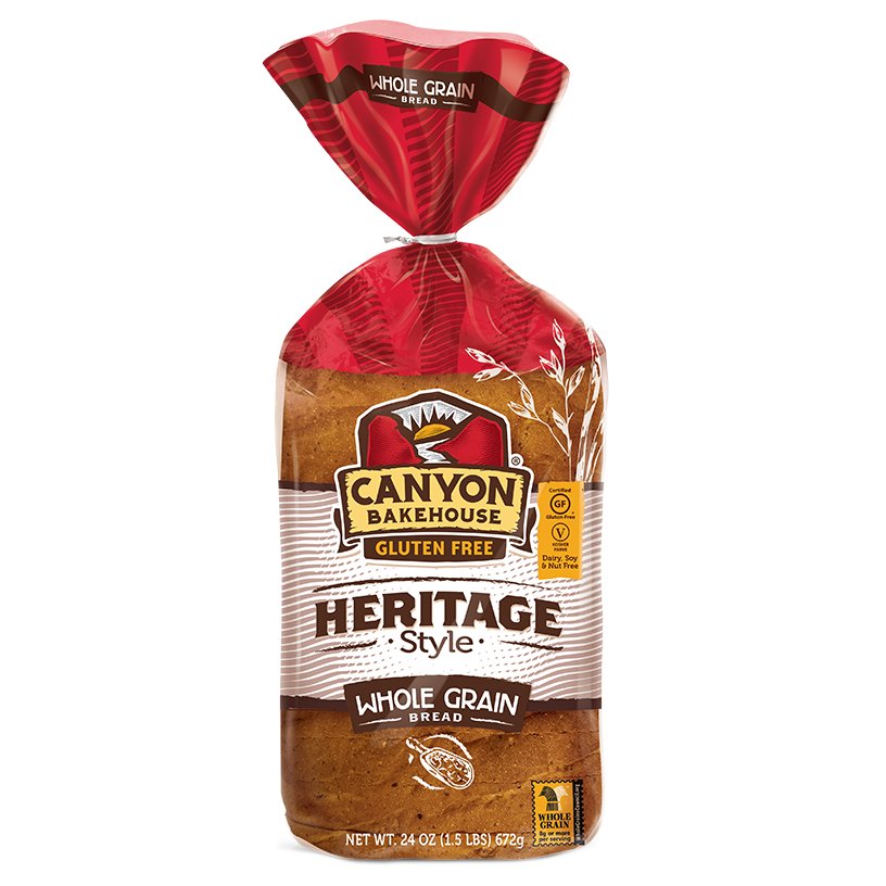 Canyon Bakehouse Heritage Style Whole Grain Bread - Shop Bread Baked Goods At H-e-b