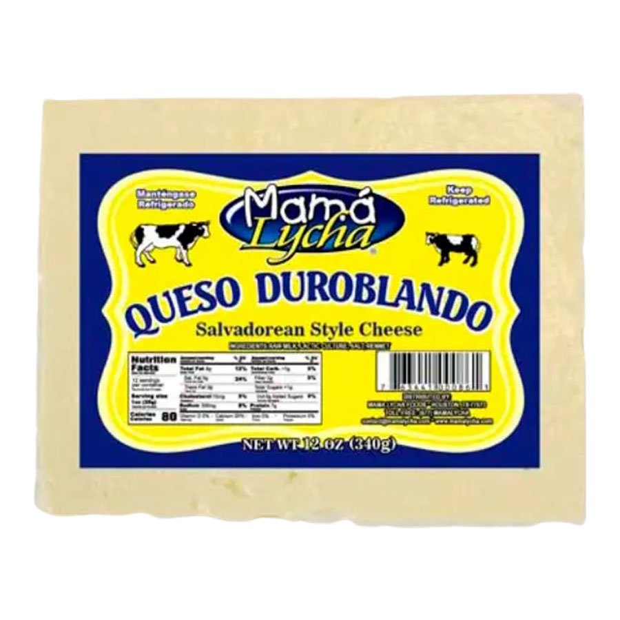 Mama Lycha Queso Duroblando Salvadorean Style Cheese, 12 oz