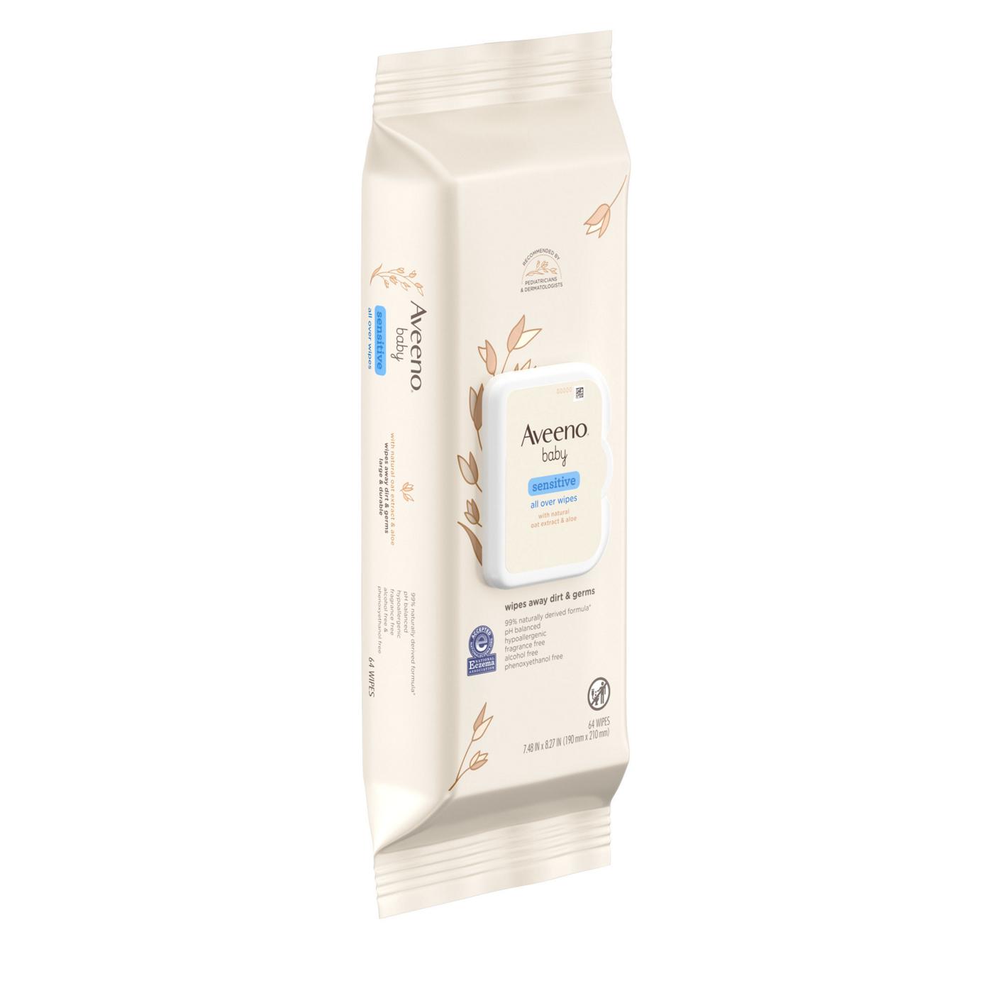 Aveeno baby sensitive all best sale over wipes