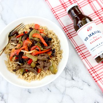 Yo Mama's Honey Balsamic Dressing & Marinade, 13 oz