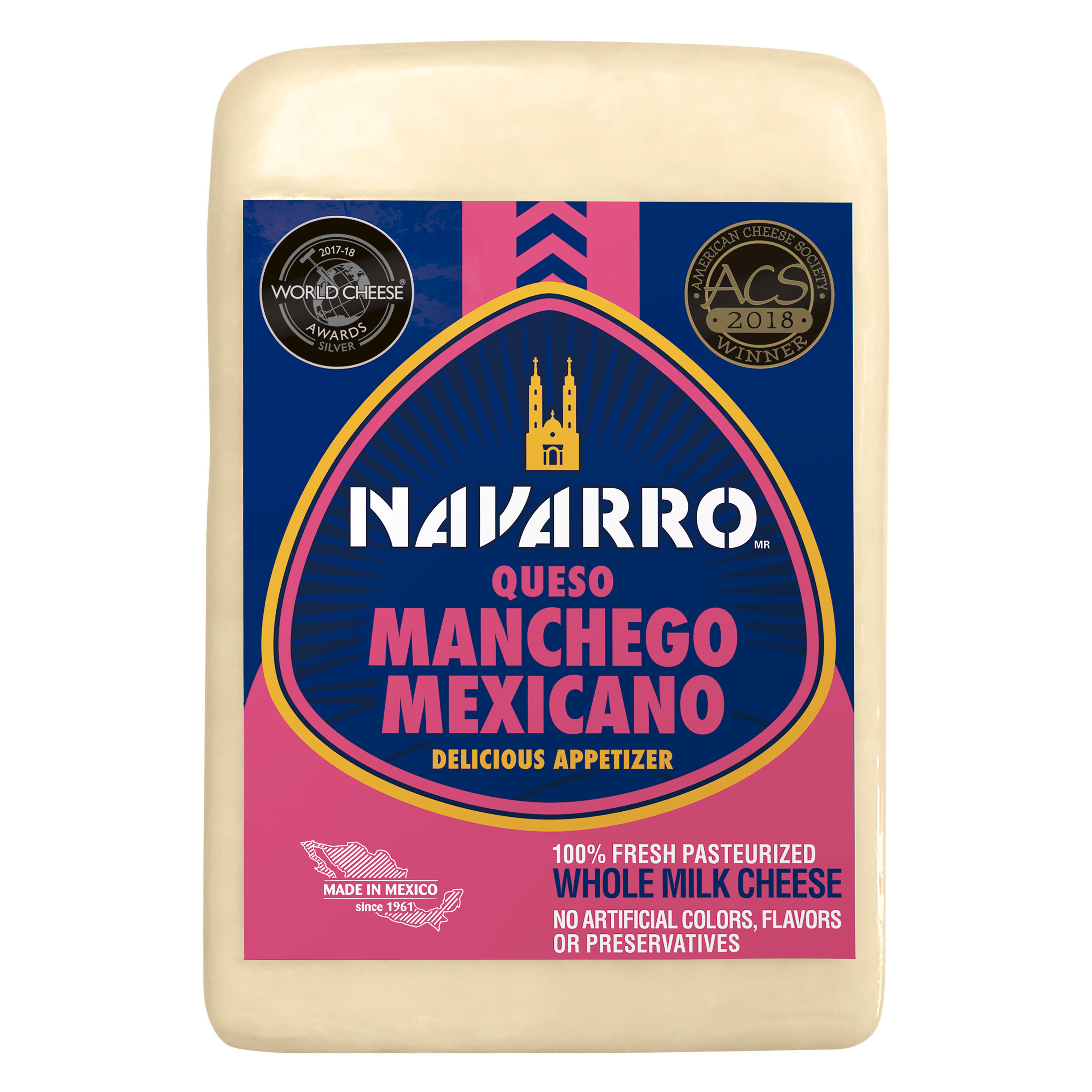 Navarro Queso Manchego Mexicano - Shop Cheese At H-E-B