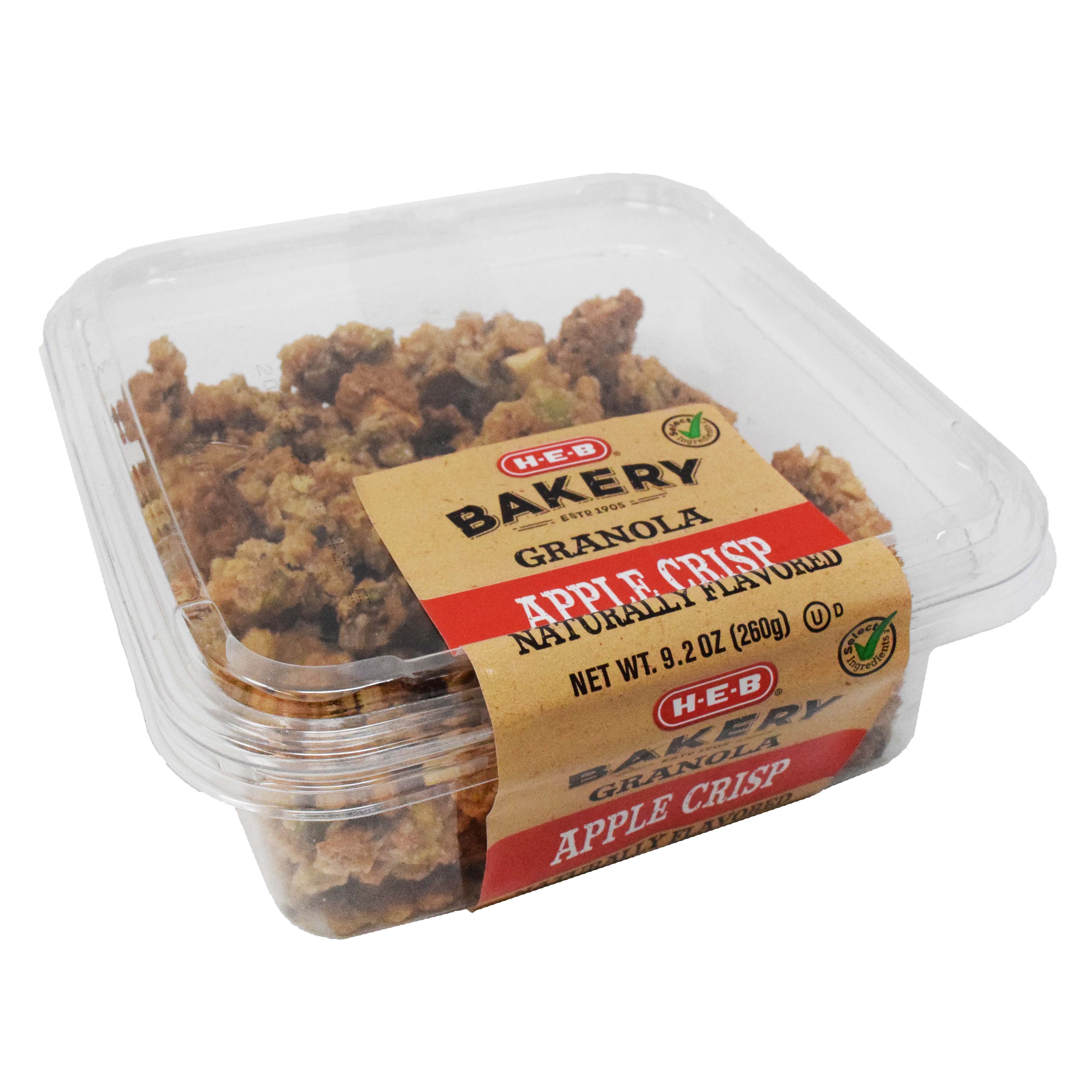 H-E-B Select Ingredients Apple Crisp Granola - Shop Granola & Snack ...