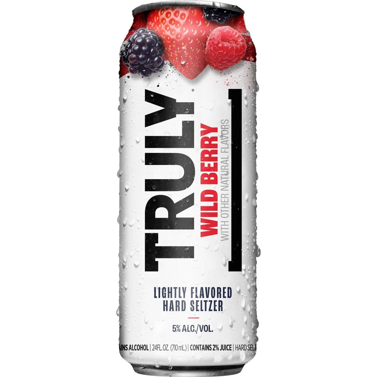 Truly TRULY Hard Seltzer Wild Berry Can - Shop Malt beverages & coolers ...