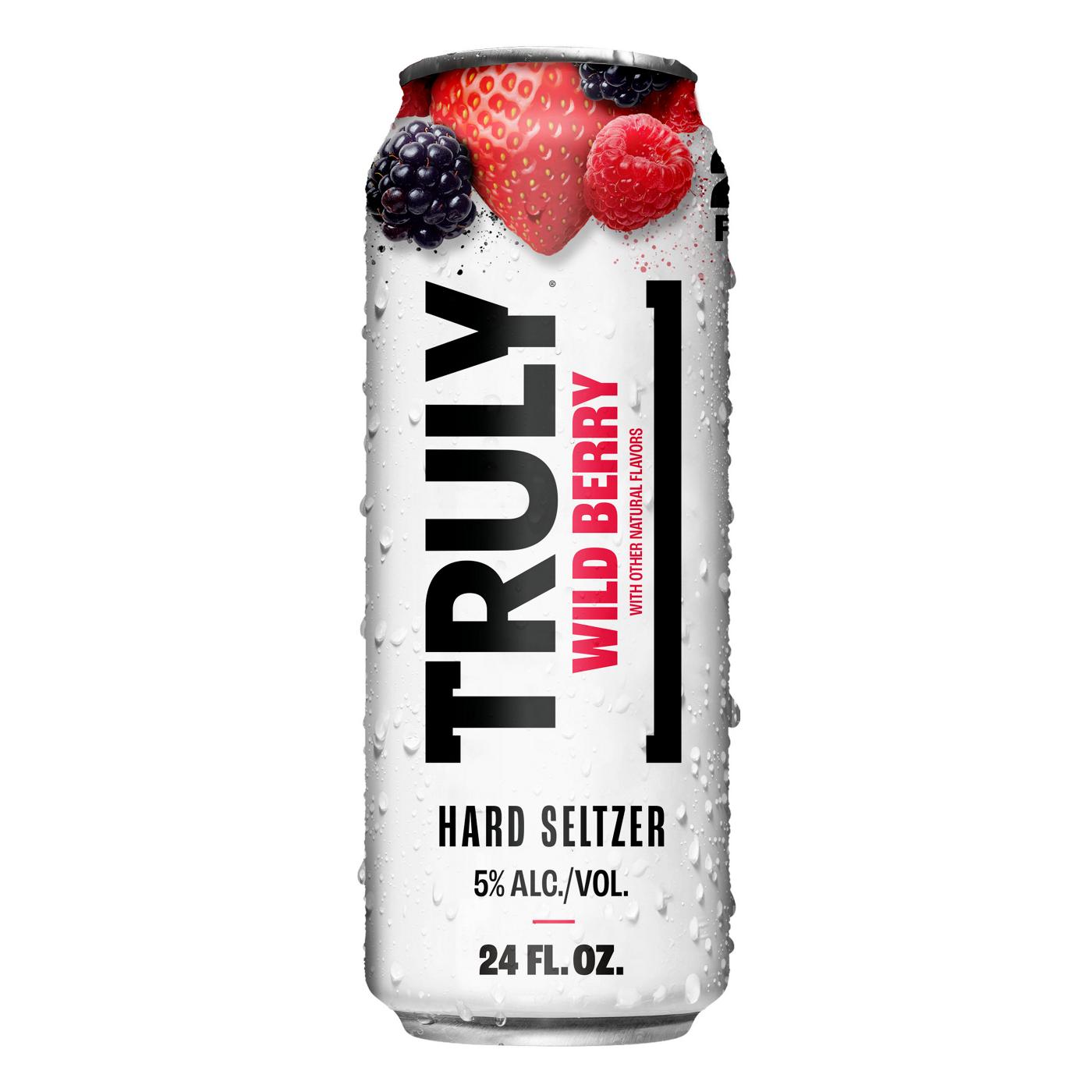 Truly TRULY Hard Seltzer Wild Berry Can; image 1 of 2