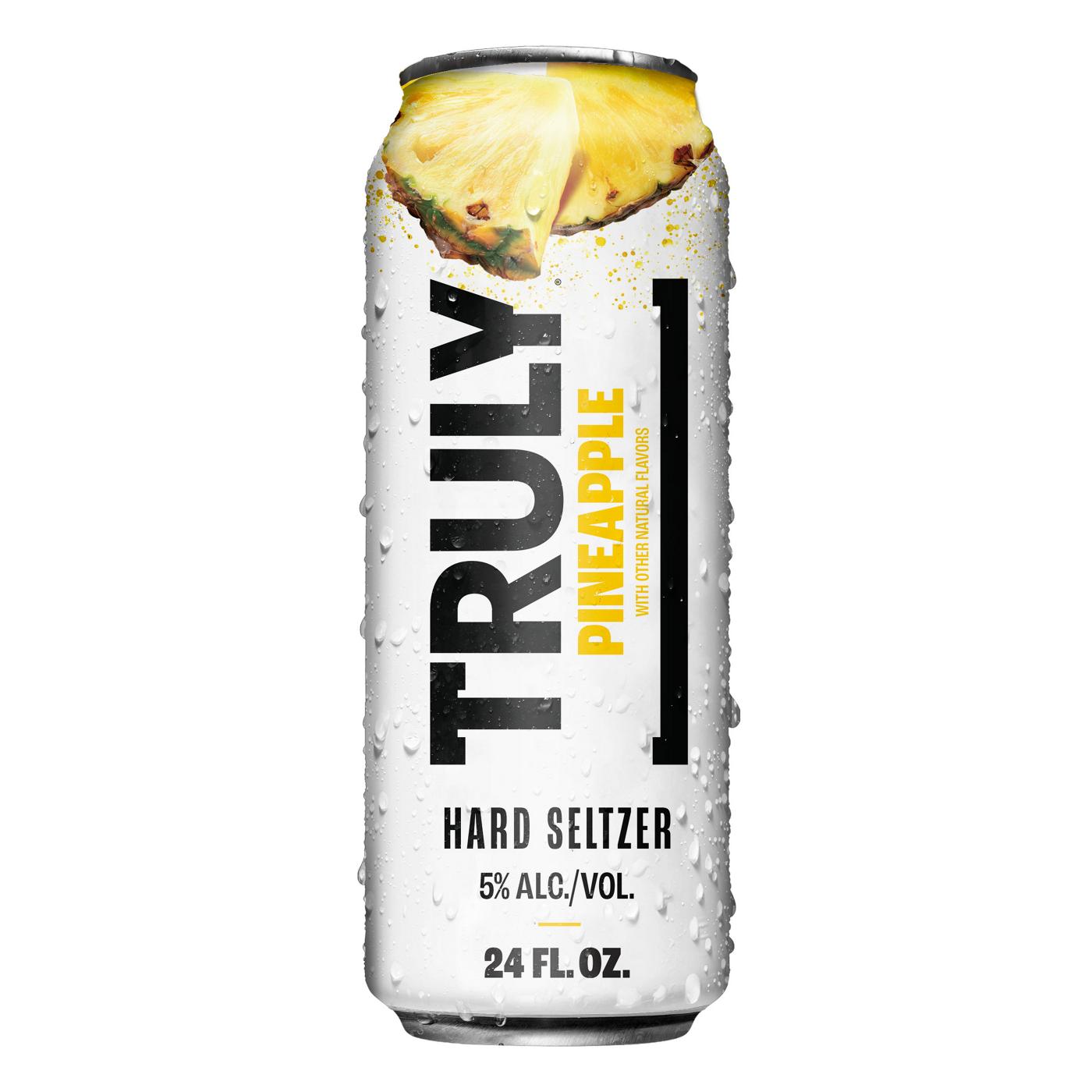 TRULY Pineapple Hard Seltzer; image 1 of 2