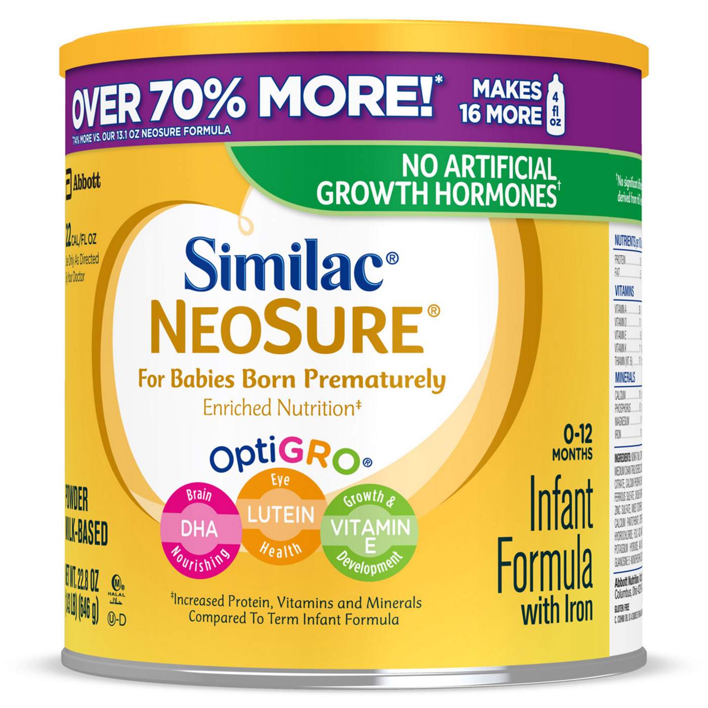 Similac NeoSure Infant Formula Powder; image 11 of 11