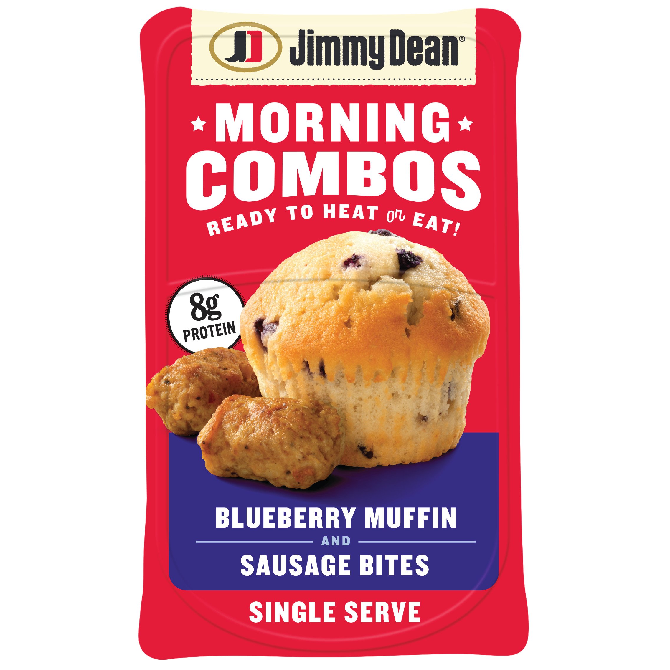 Jimmy Dean Morning Combo Blueberry Muffin and Sausage Shop Entrees
