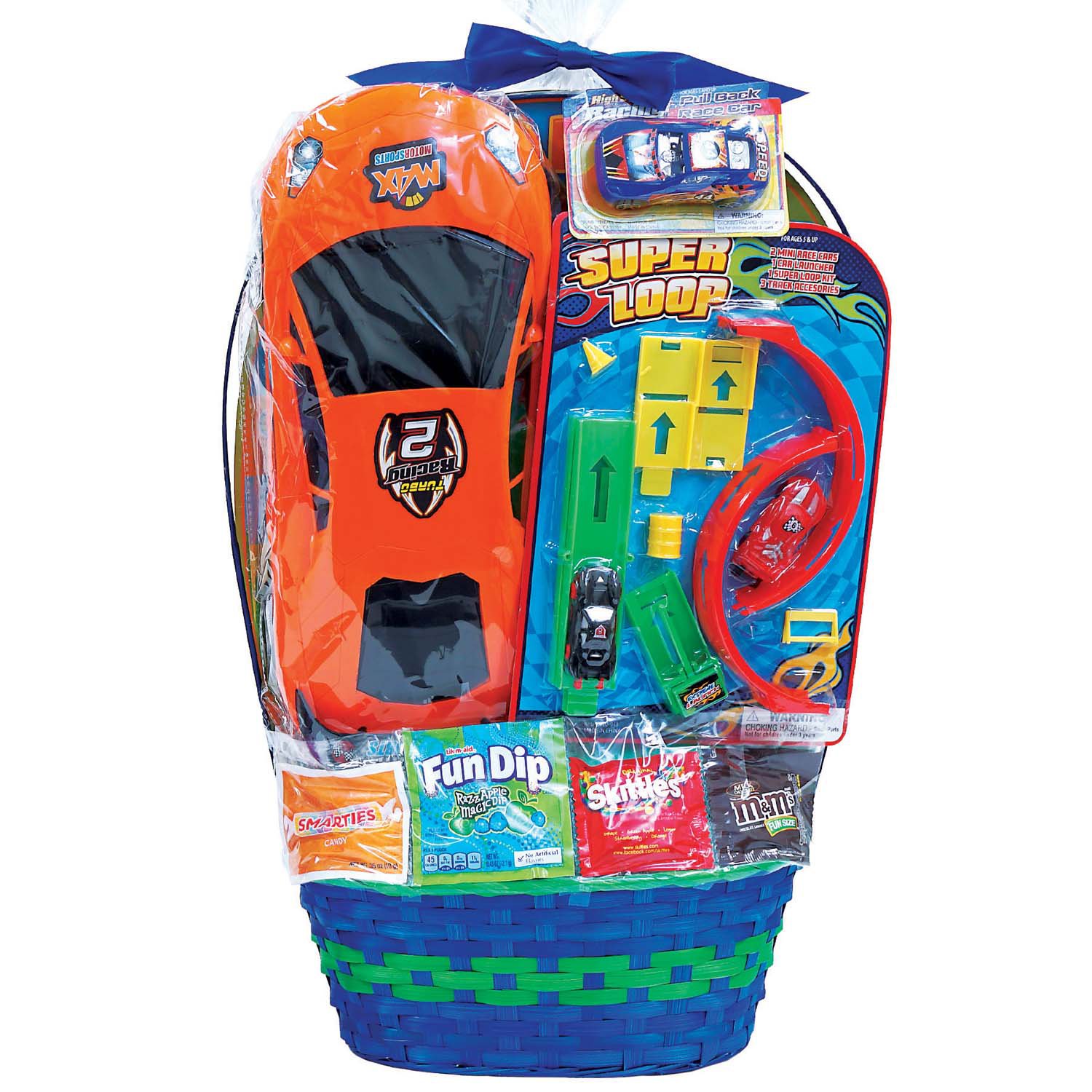 Wondertreats Easter Basket with Toys and Candy - Shop Gift Baskets at H-E-B