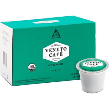 Veneto Cafe Organic Colombian Coffee Single Serve Cups