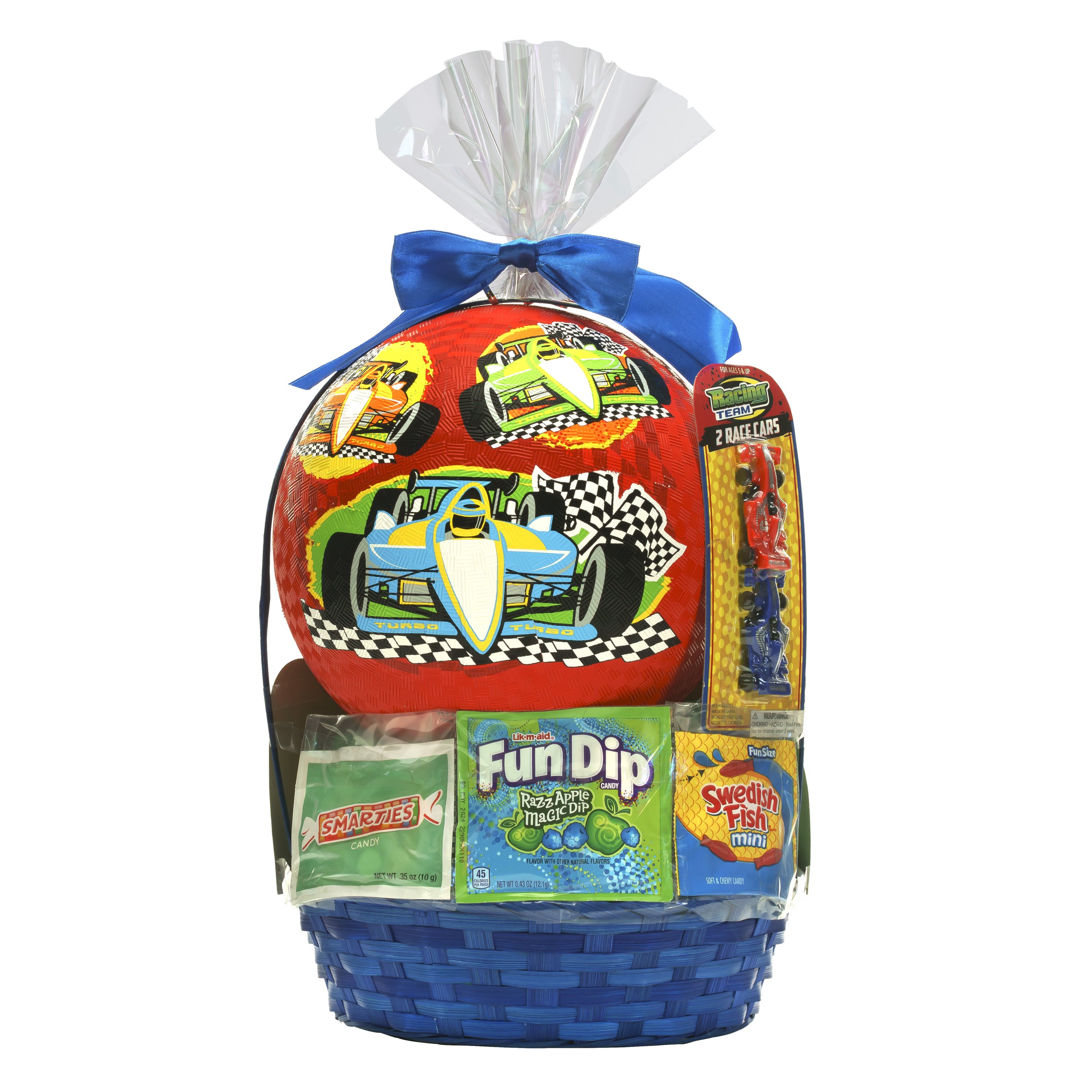 Wondertreats Cars Theme Easter Gift Basket