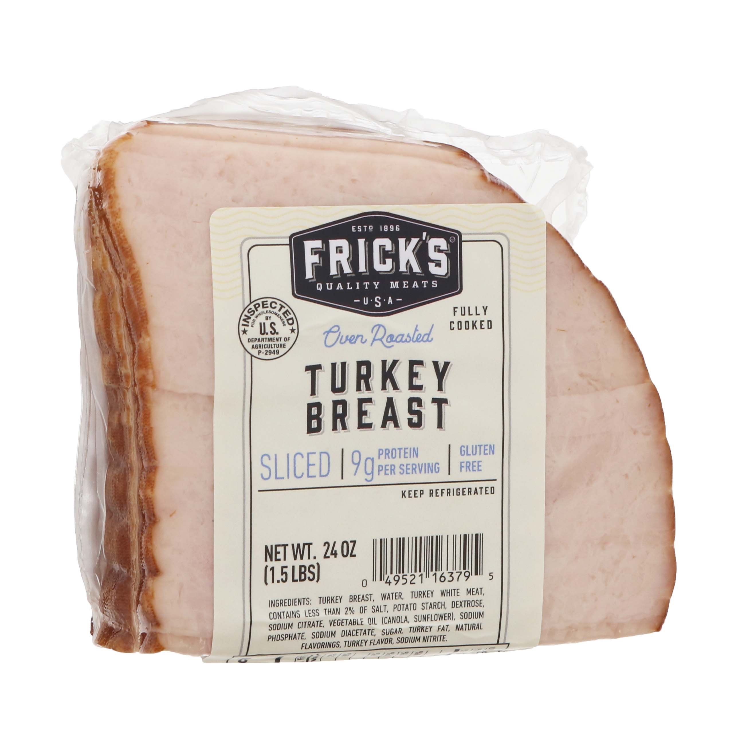 Fricks Oven Roasted Sliced Turkey Breast Shop Meat at HEB