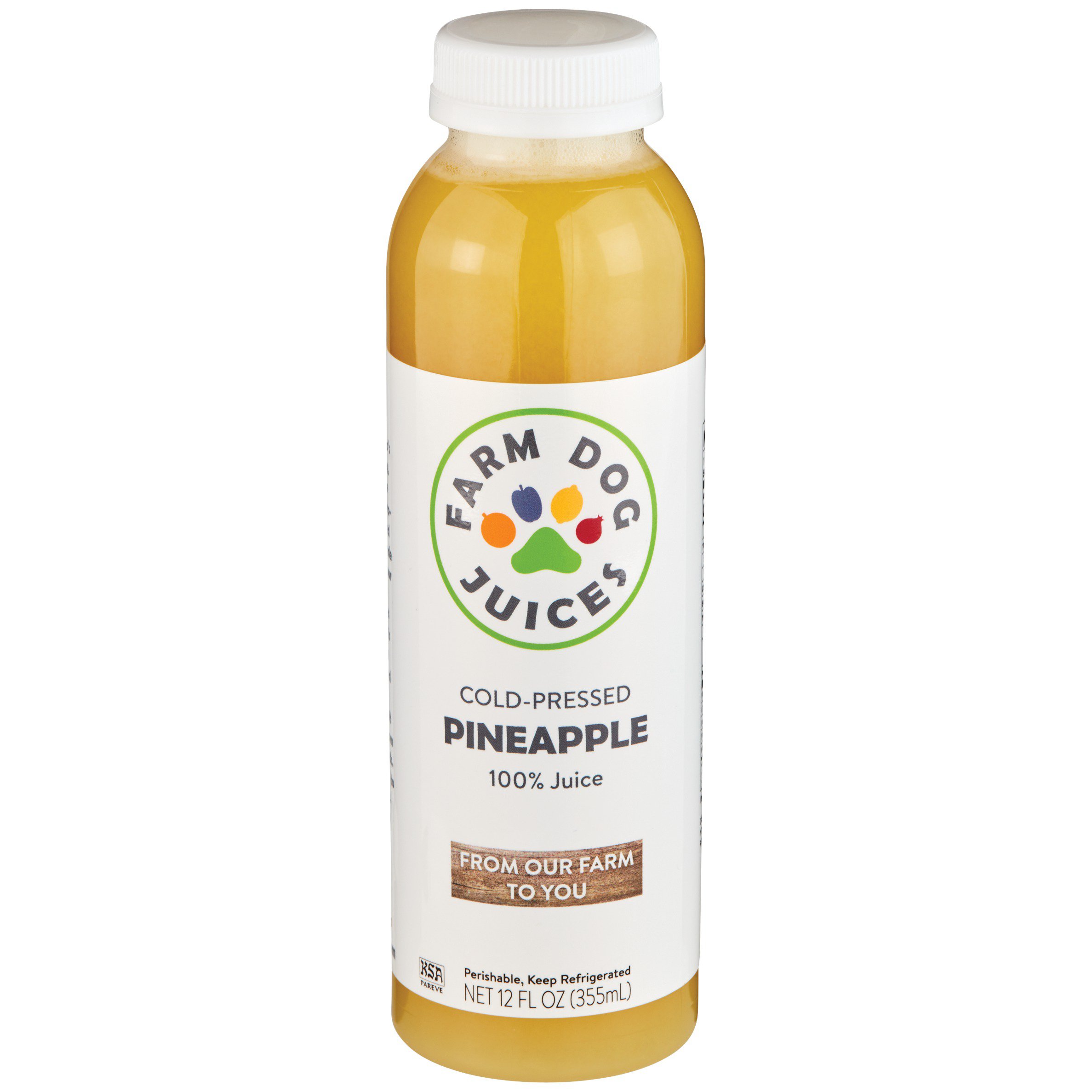 Farm Dog ColdPressed 100 Pineapple Juice Shop Juice at HEB