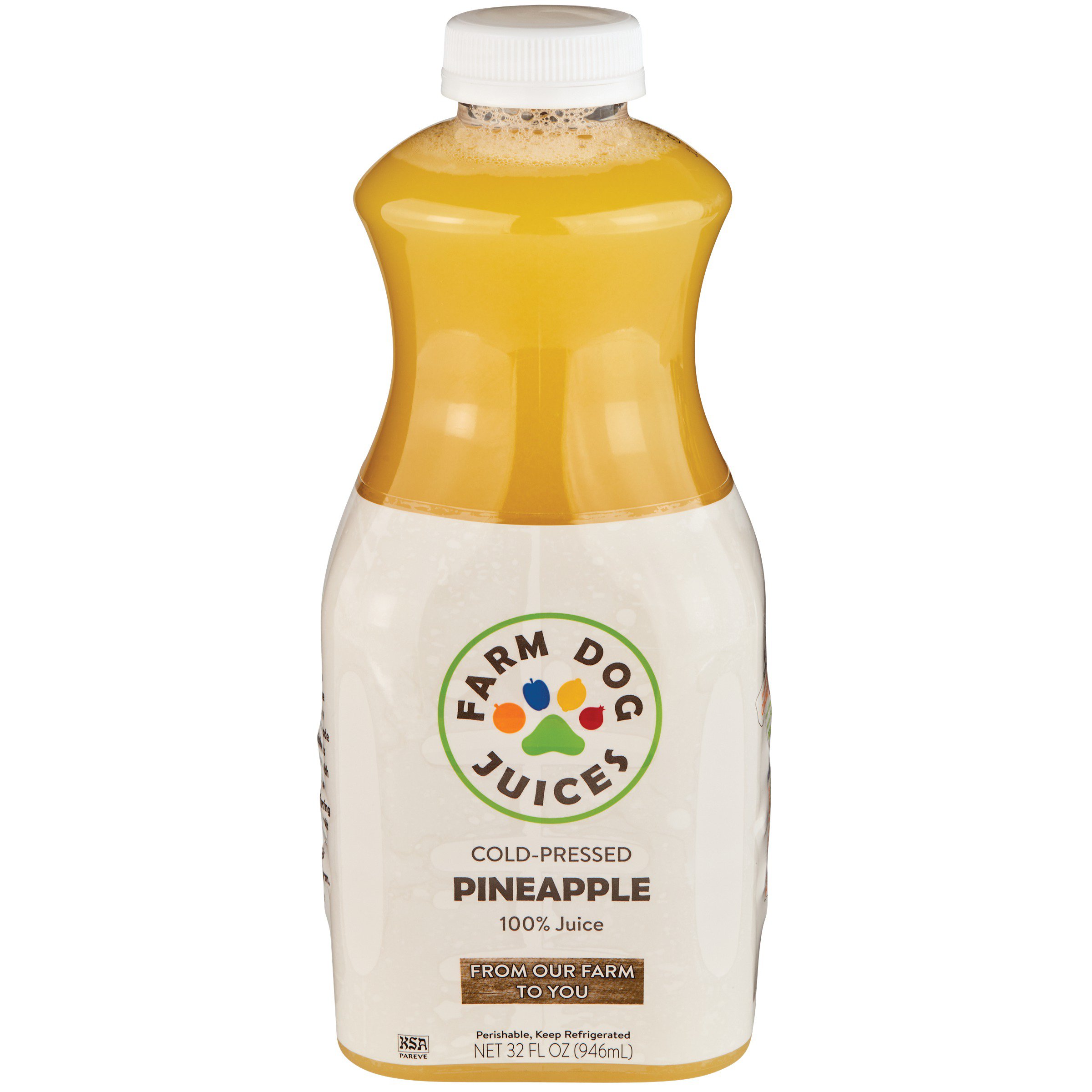 Farm Dog ColdPressed 100 Pineapple Juice Shop Juice at HEB