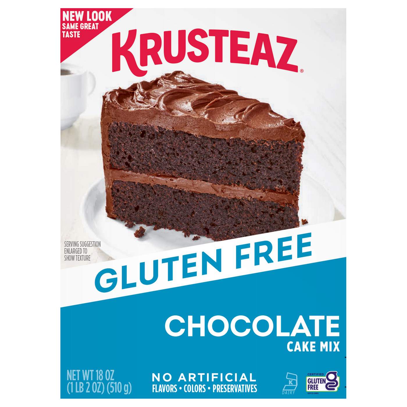 Krusteaz Gluten Free Chocolate Cake Mix; image 1 of 7