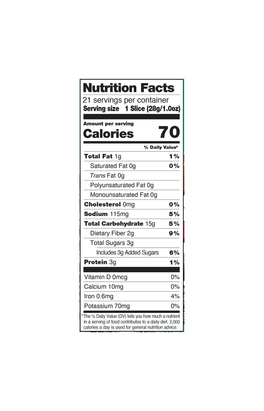 Dave's Killer Bread Sprouted Whole Grains Thin Sliced Organic Bread; image 3 of 6