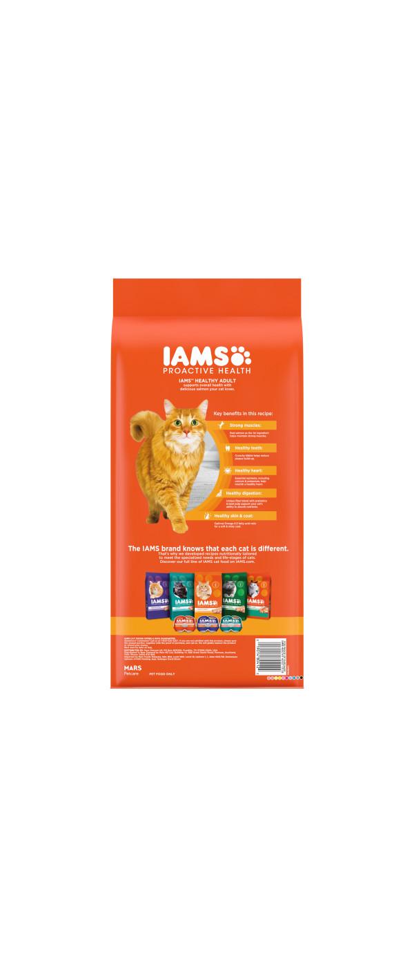 IAMS ProActive Health Salmon & Tuna Adult Dry Cat Food; image 4 of 5