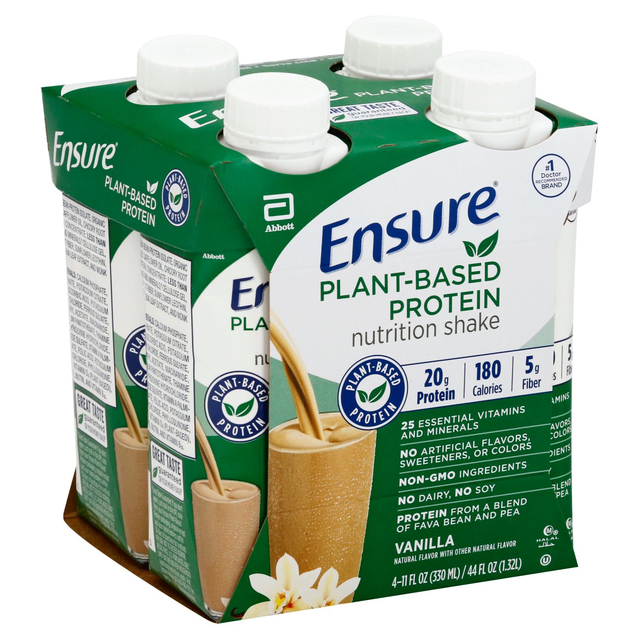 Ensure Ensure Plant Based Protein Nutrition Shake Vanilla Shop Diet