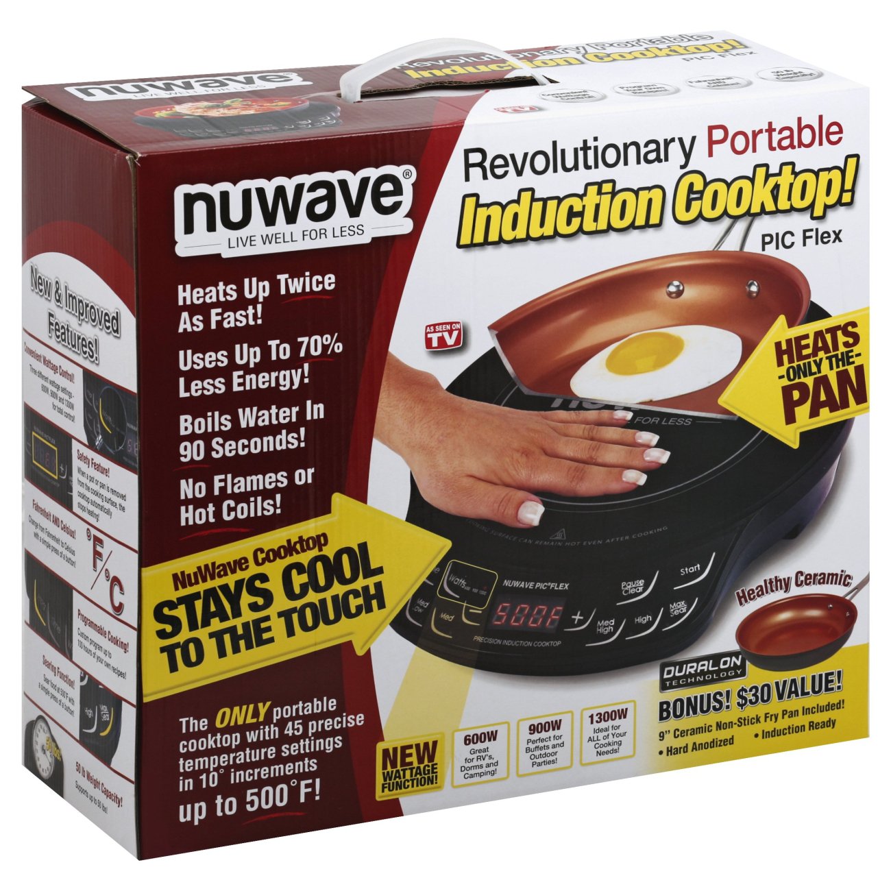 NuWave Pic Flex Induction Cooktop - Shop Appliances at H-E-B