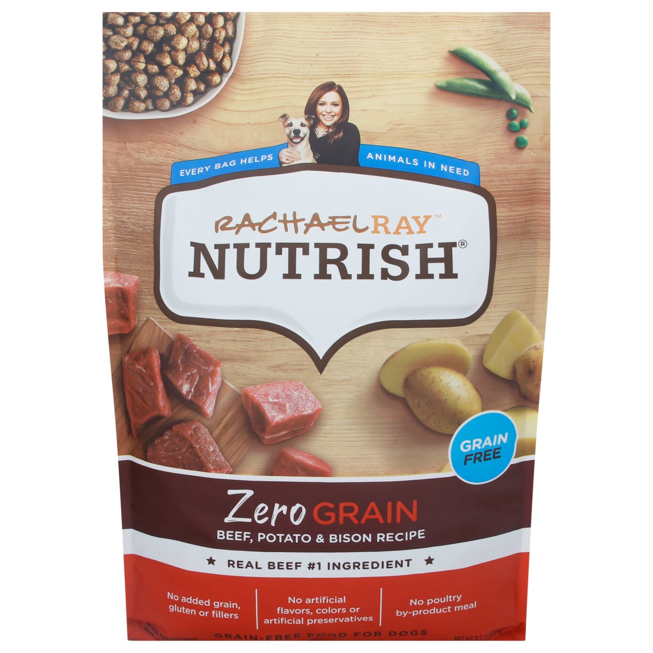 Rachael Ray Nutrish Nutrish Zero Grain Beef Potato & Bison Dry Dog Food