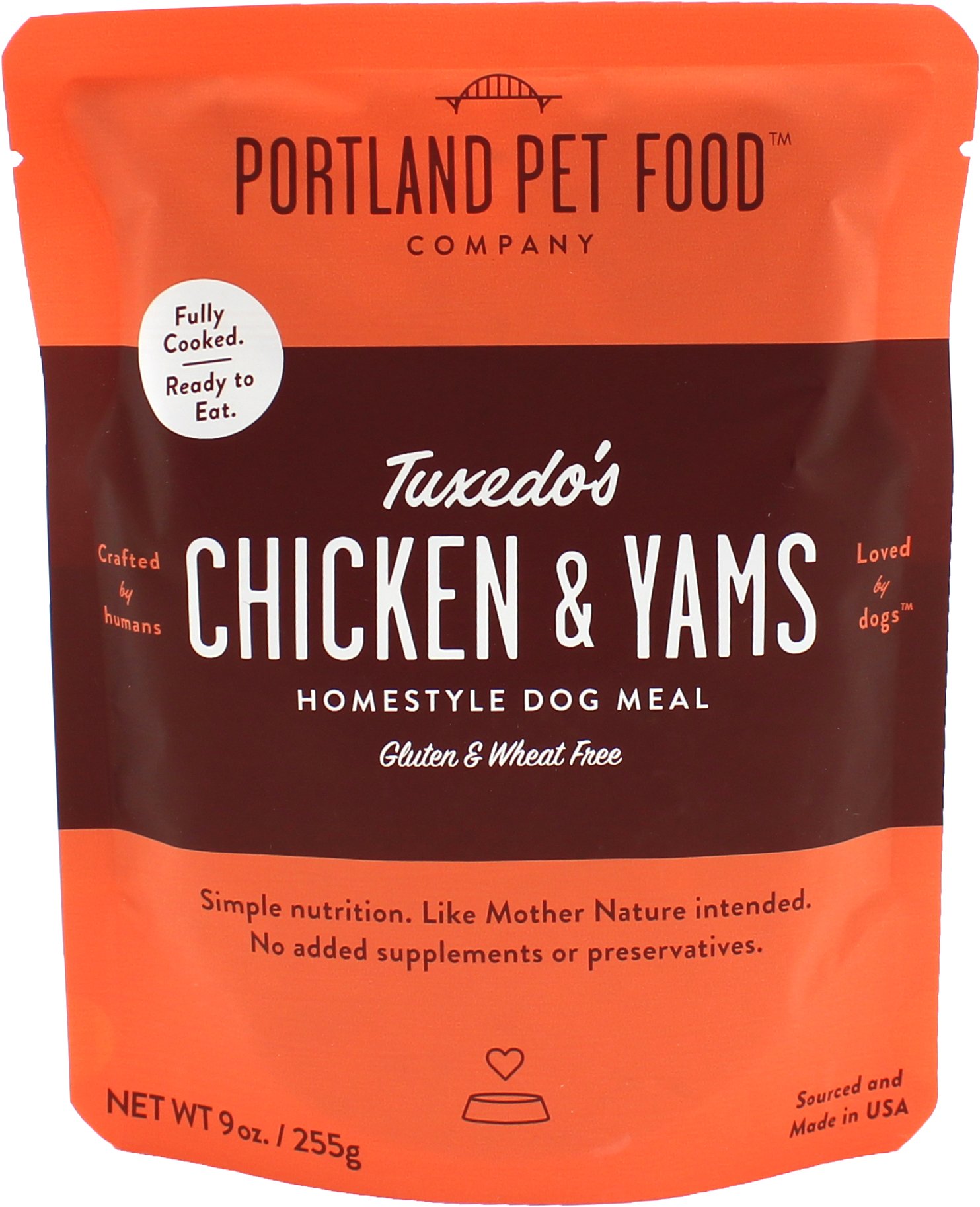 Portland Pet Food Company Chicken & Yam Dog Meal, 9 oz | Central Market ...