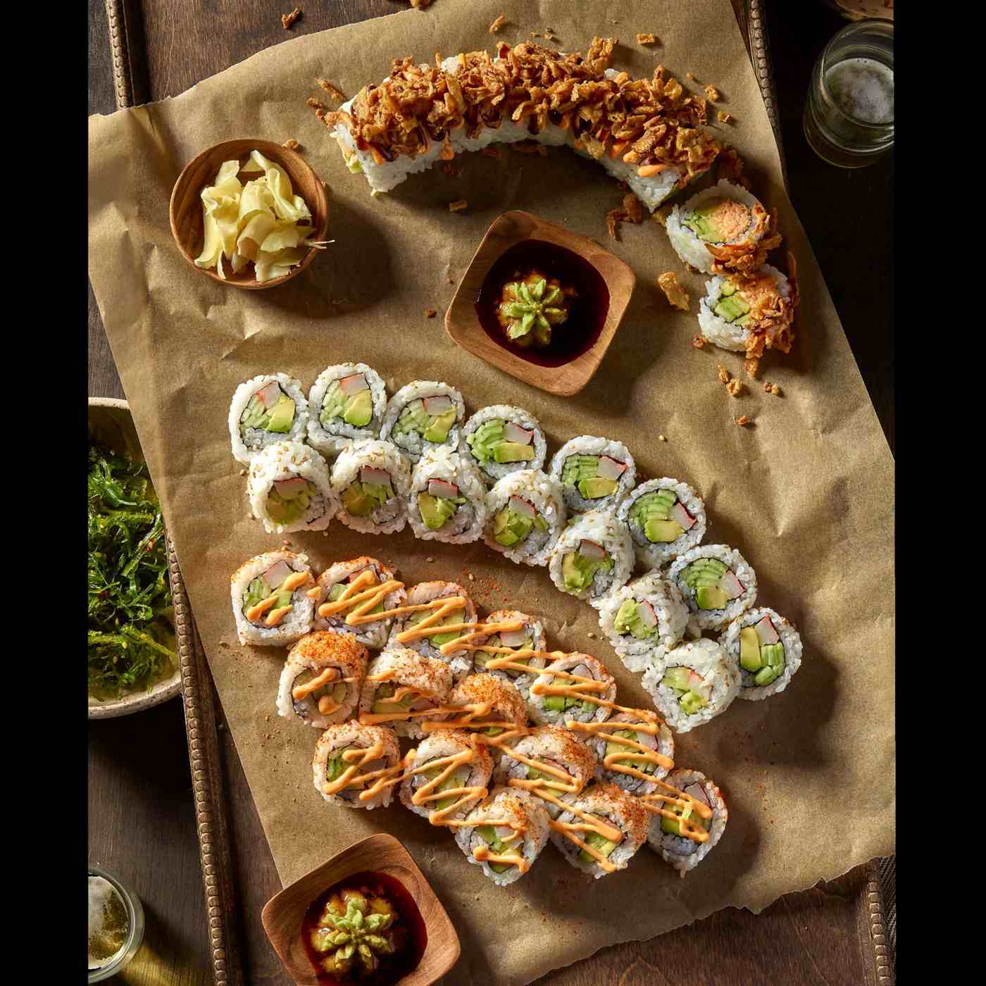 H-E-B Sushiya Sushi Party Tray - California Roll; image 3 of 3