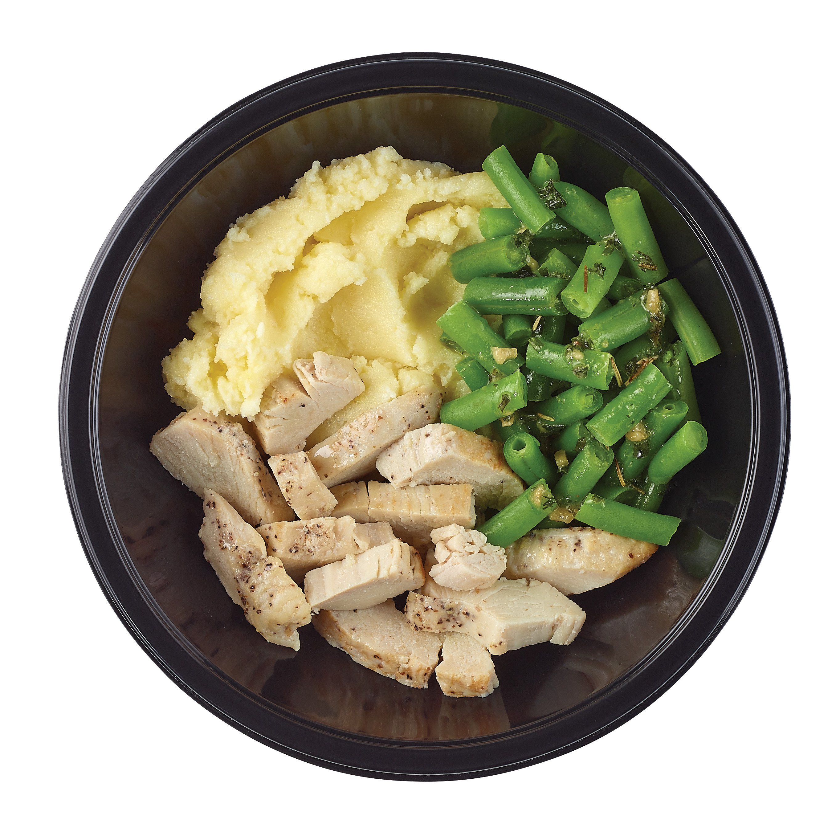 H-E-B Meal Simple Roasted Turkey Mashed Potatoes And Green Beans - Shop ...