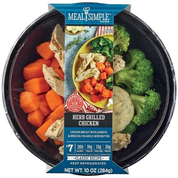 Meal Simple by H-E-B Herb Grilled Chicken Bowl