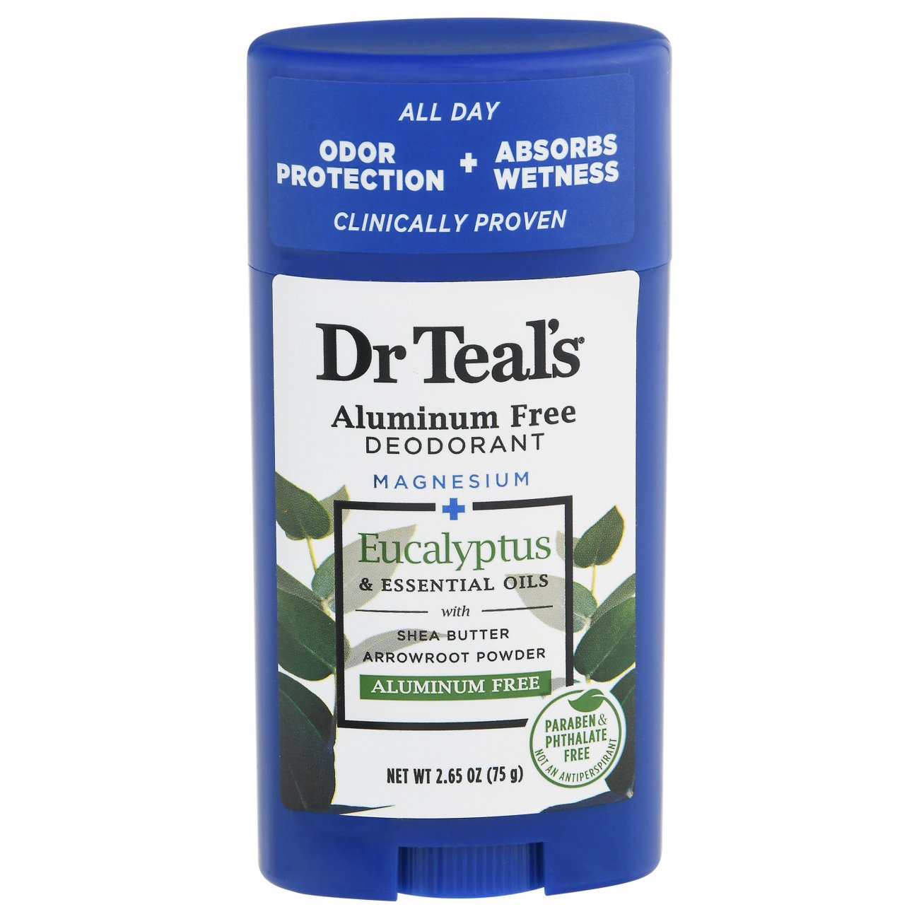 Dr Teal's Aluminum Free Deodorant with Eucalyptus Shop Deodorant