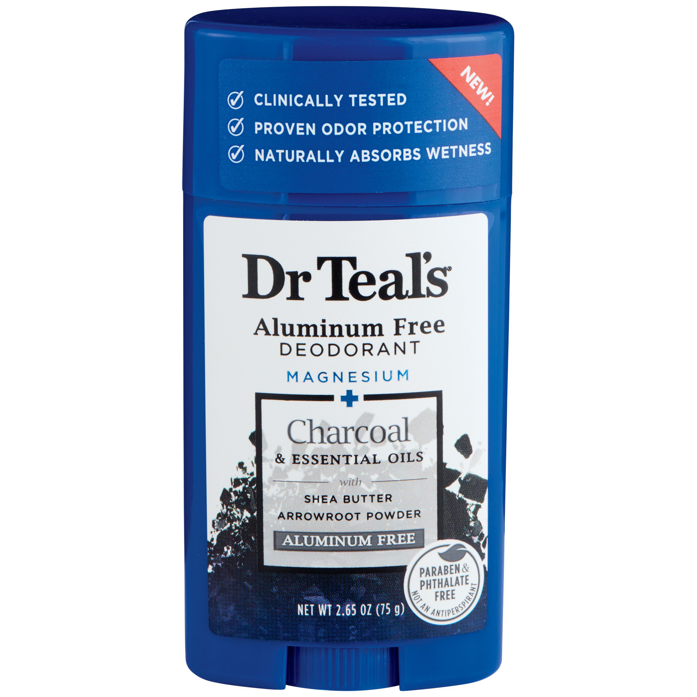 Dr Teal's Aluminum Free Deodorant with Charcoal Shop Deodorant