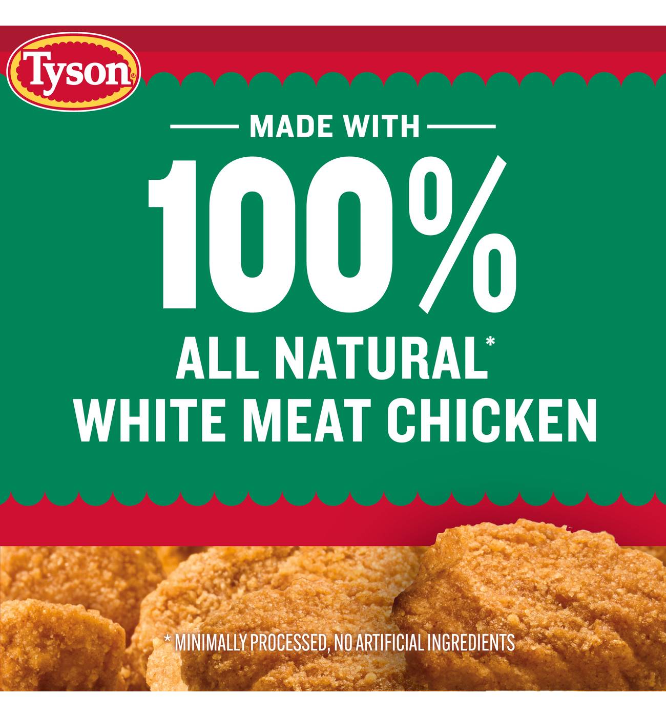 Tyson Frozen Baked Chicken Breast Nuggets; image 4 of 8