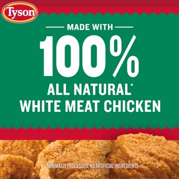 Tyson Frozen Baked Chicken Breast Nuggets, 25 oz