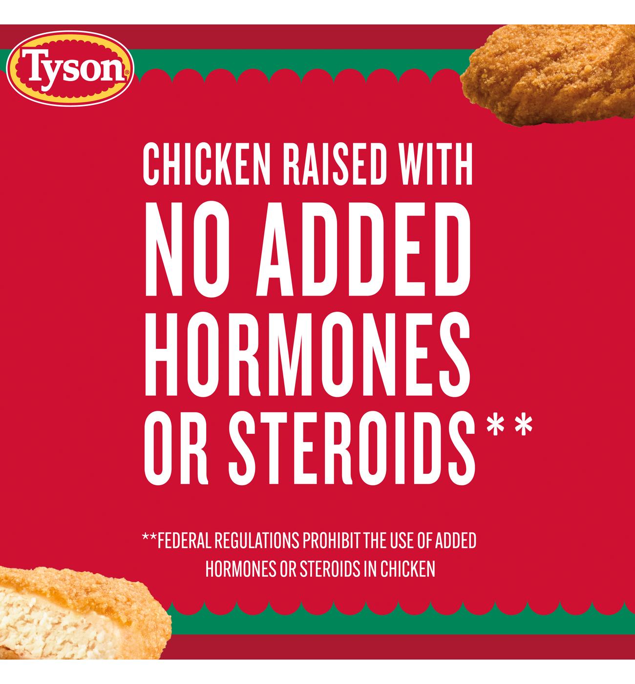 Tyson Frozen Baked Chicken Breast Nuggets; image 6 of 8