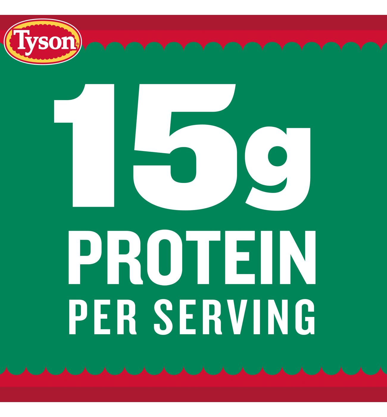 Tyson Frozen Baked Chicken Breast Nuggets; image 7 of 8