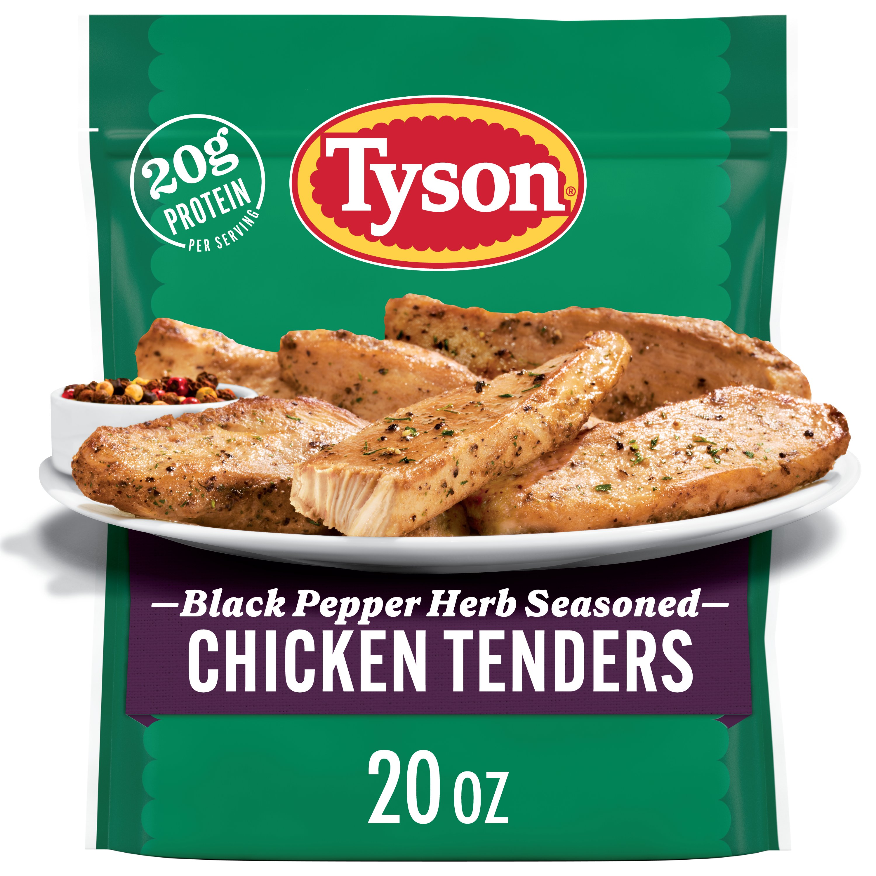 Tyson Black Pepper Herb Chicken Breast Strips Shop Chicken At H E B
