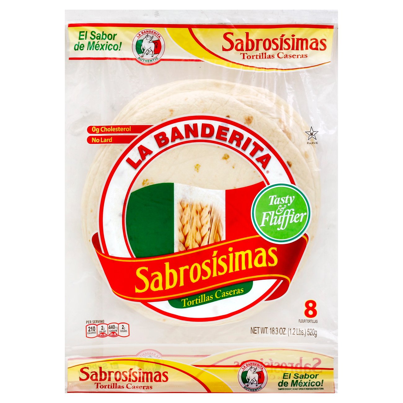 La Banderita Sabrosisimas Homemade Tortillas Shop Tortillas at HEB