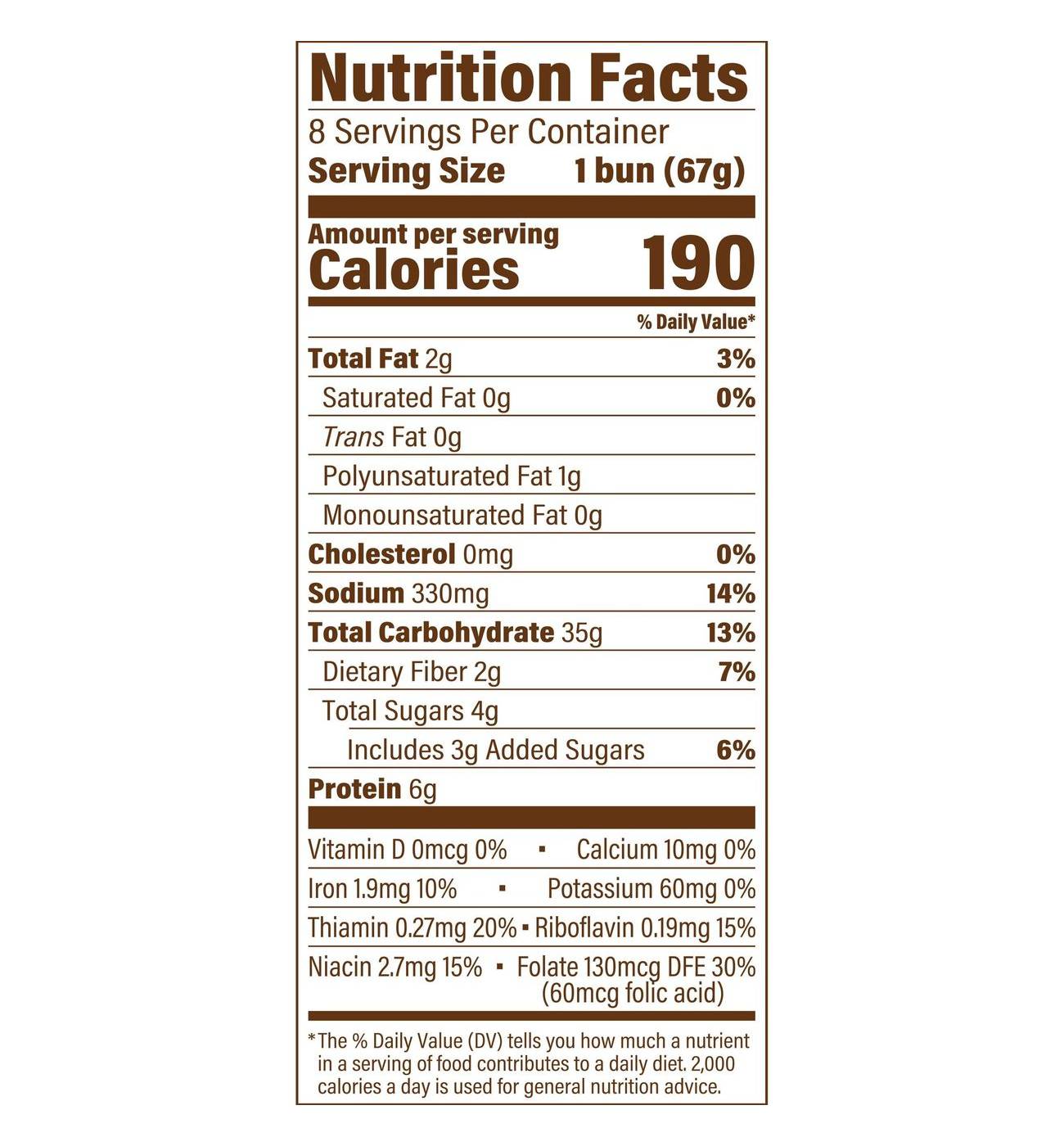 Sara Lee Artesano White Bakery Buns; image 7 of 8