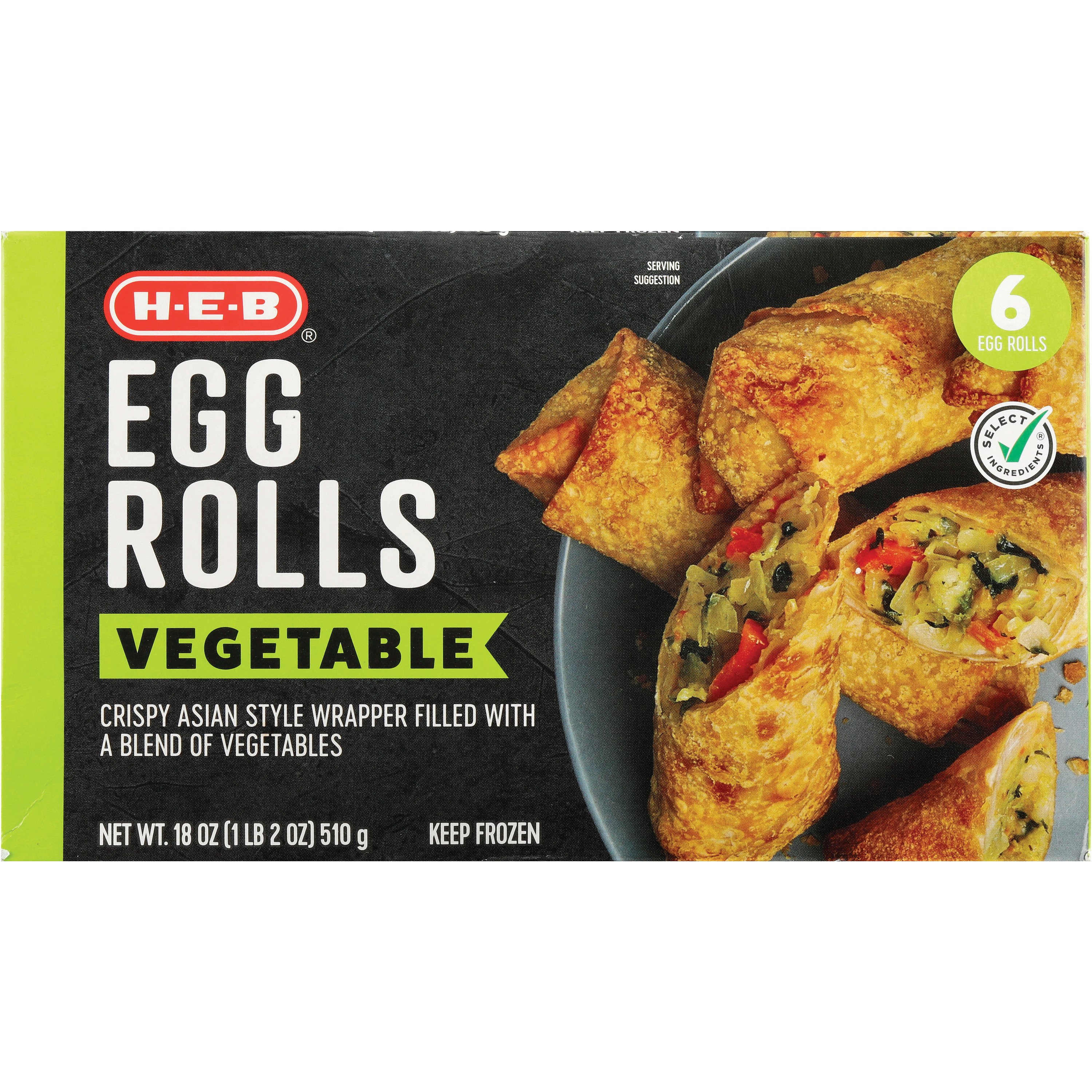 H-E-B Vegetable Egg Rolls - Shop Meals & Sides At H-E-B