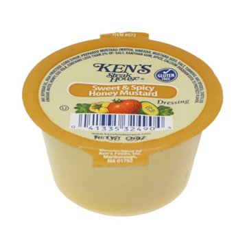 Ken's Steak House Sweet & Spicy Honey Mustard Salad Dressing Cup