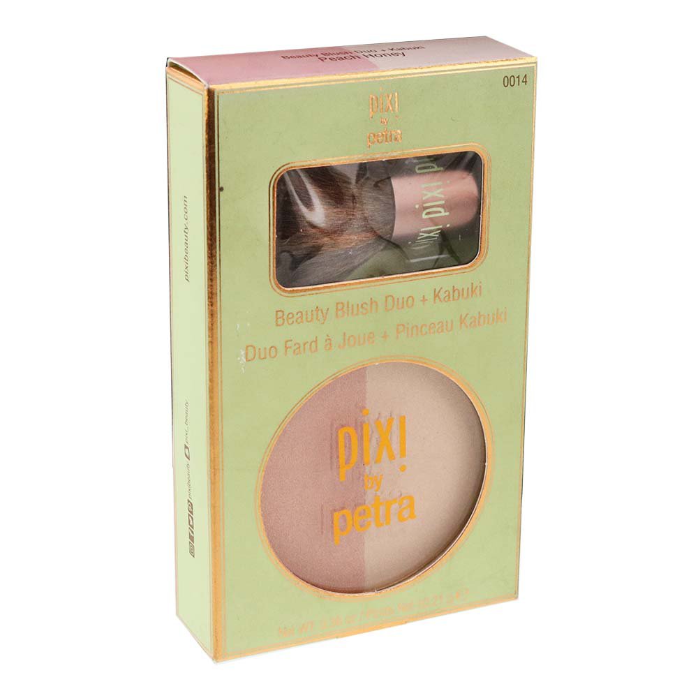 Pixi by Petra Beauty Blush Duo with Brush Peach Honey Shop Blush at HEB