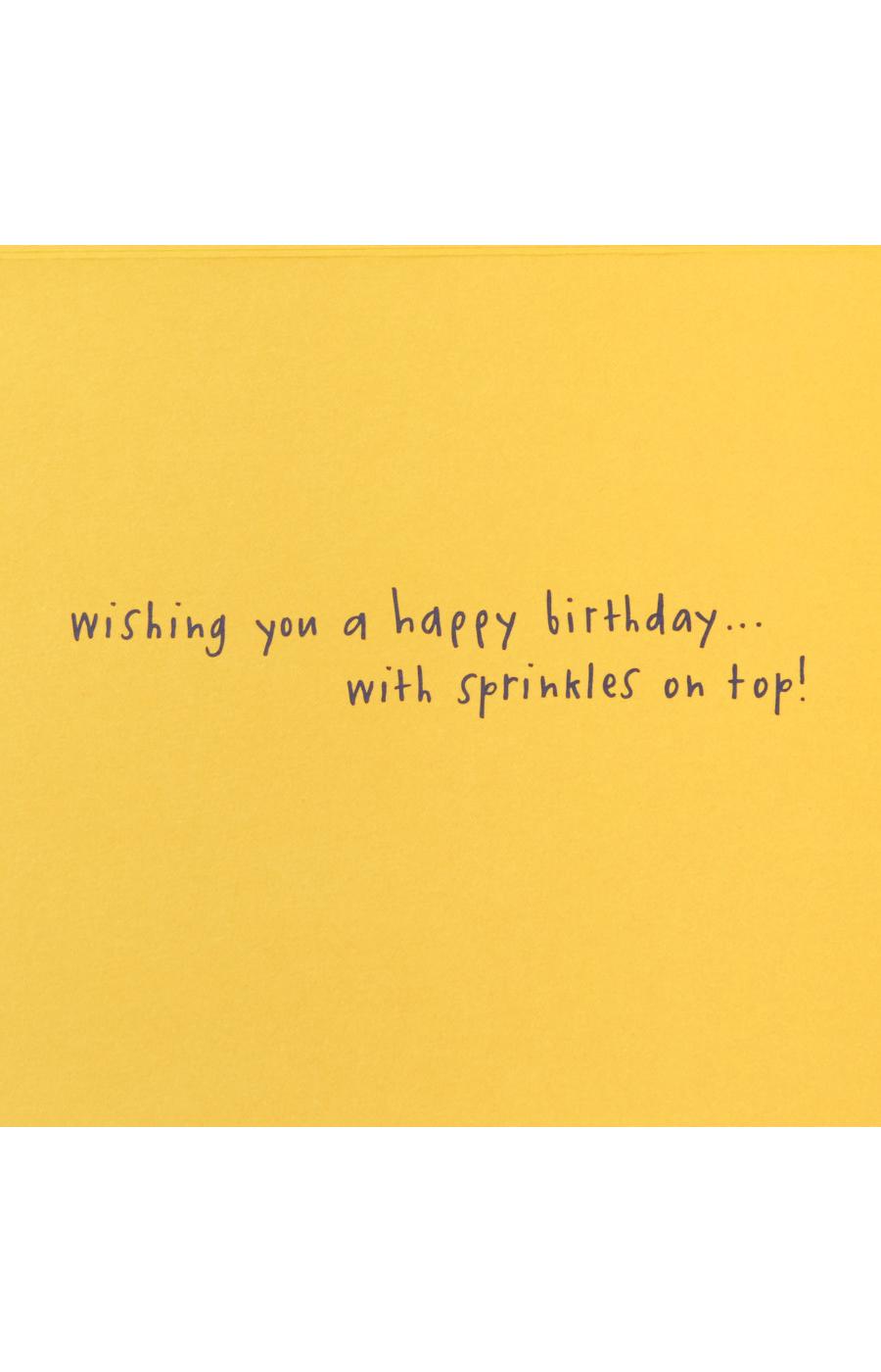 Hallmark Signature Happy Sprinkles Birthday Card - E9; image 4 of 4
