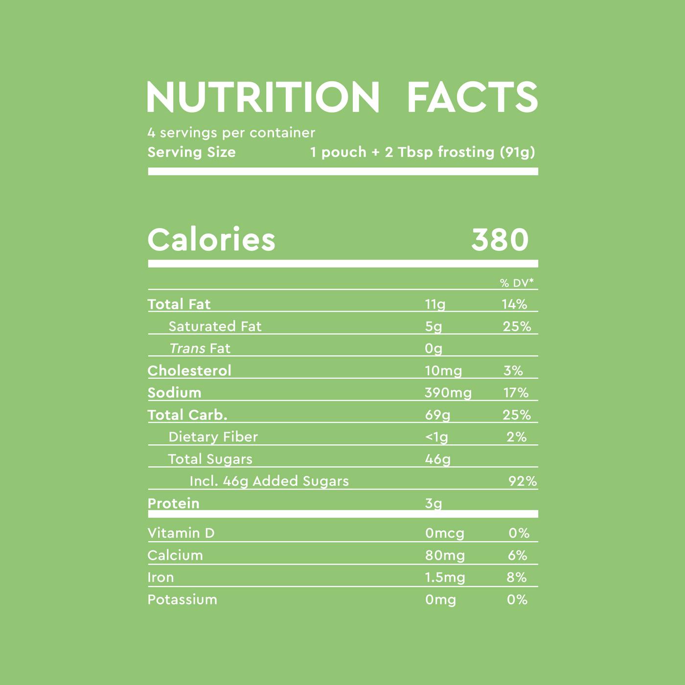 Duncan Hines Perfect Size for 1 Mug Cakes Confetti Cake Mix with