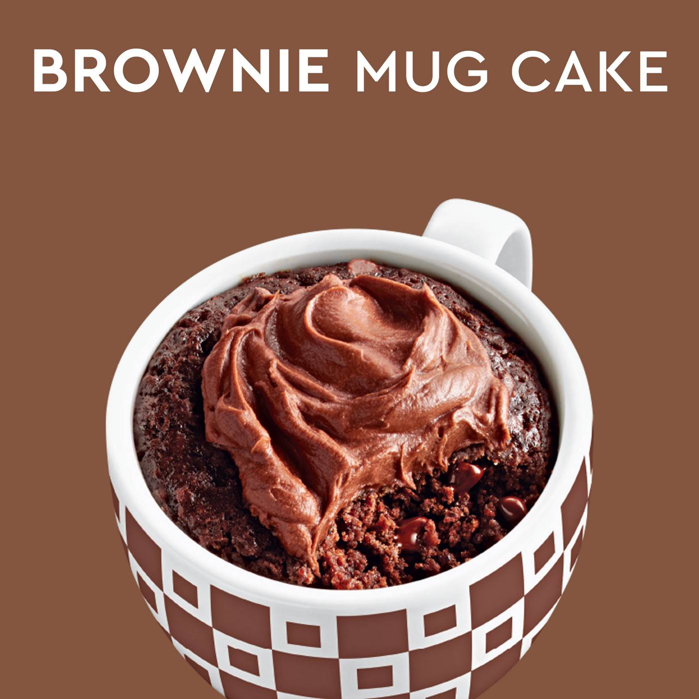 Duncan Hines Mug Cakes Brownie Mix with Chocolate Frosting; image 7 of 7