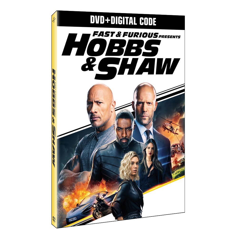 Universal Fast Furious Presents Hobbs Shaw DVD Digital Code