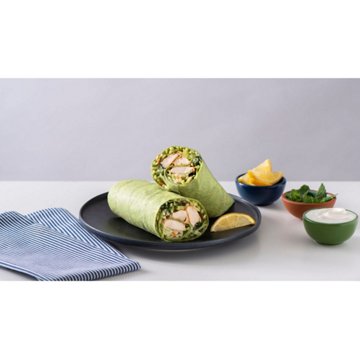 Mission Carb Balance Spinach & Herb Flour Tortillas, Soft Taco Size