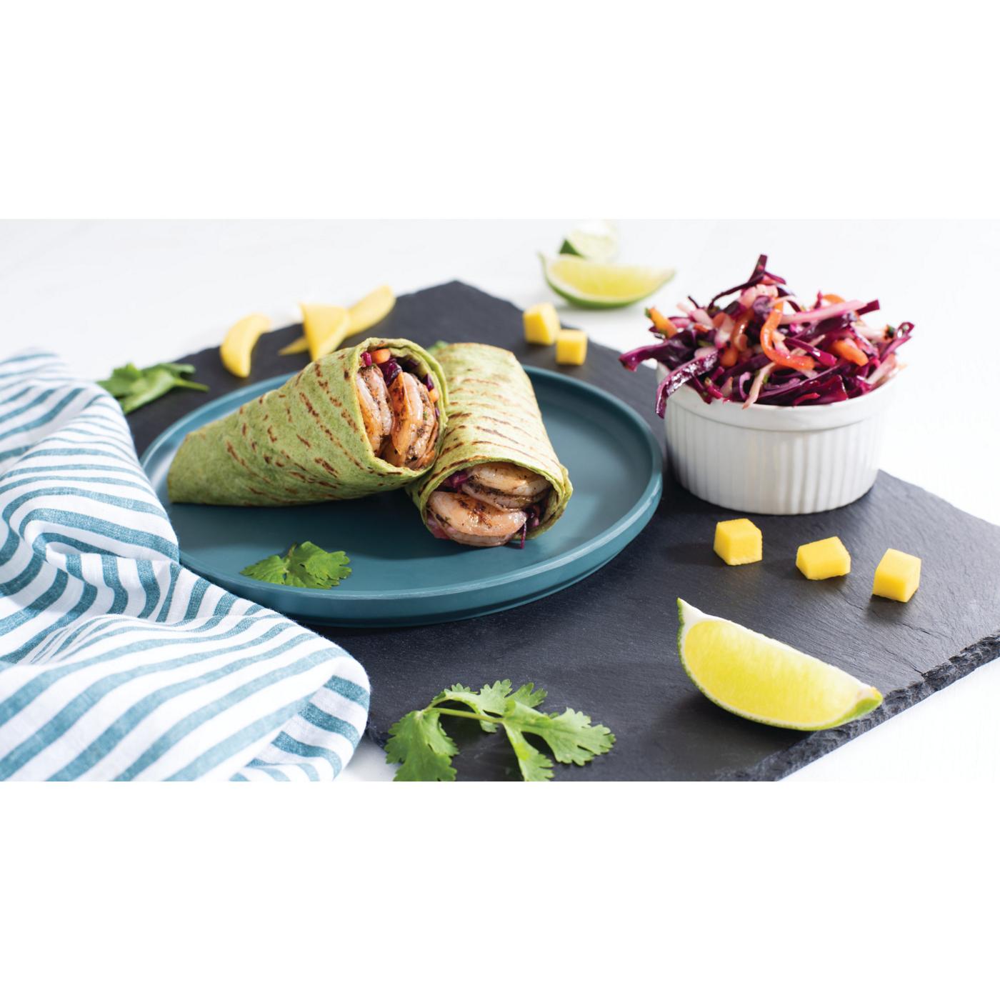 Mission Super Soft Carb Balance Spinach Herb Soft Taco Flour Tortillas 8 Count; image 8 of 8