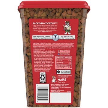 Temptations MixUps Backyard Cookout Flavor Crunchy and Soft Cat Treats