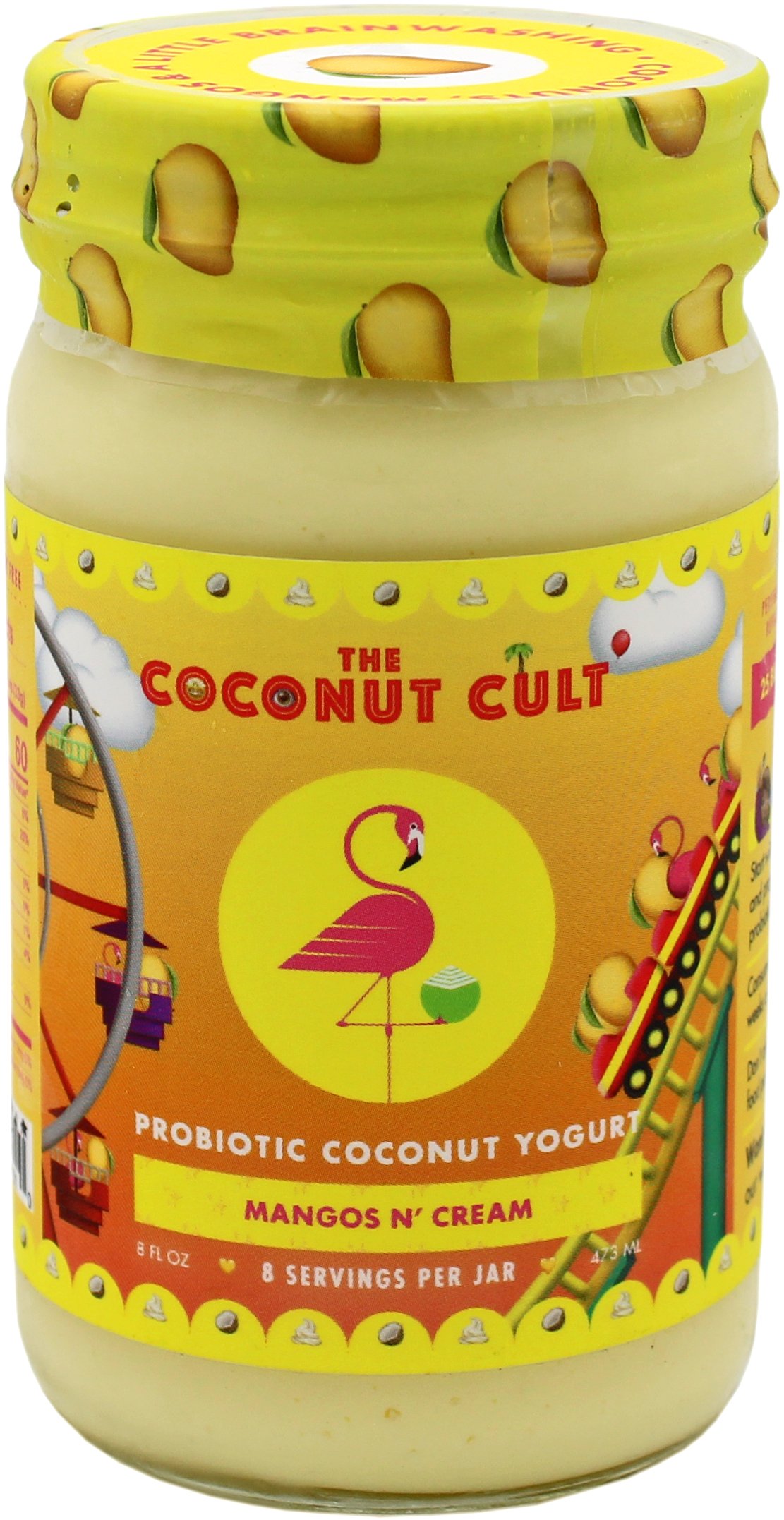 The Coconut Cult Mangos N' Cream Probiotic Coconut Yogurt Shop Yogurt